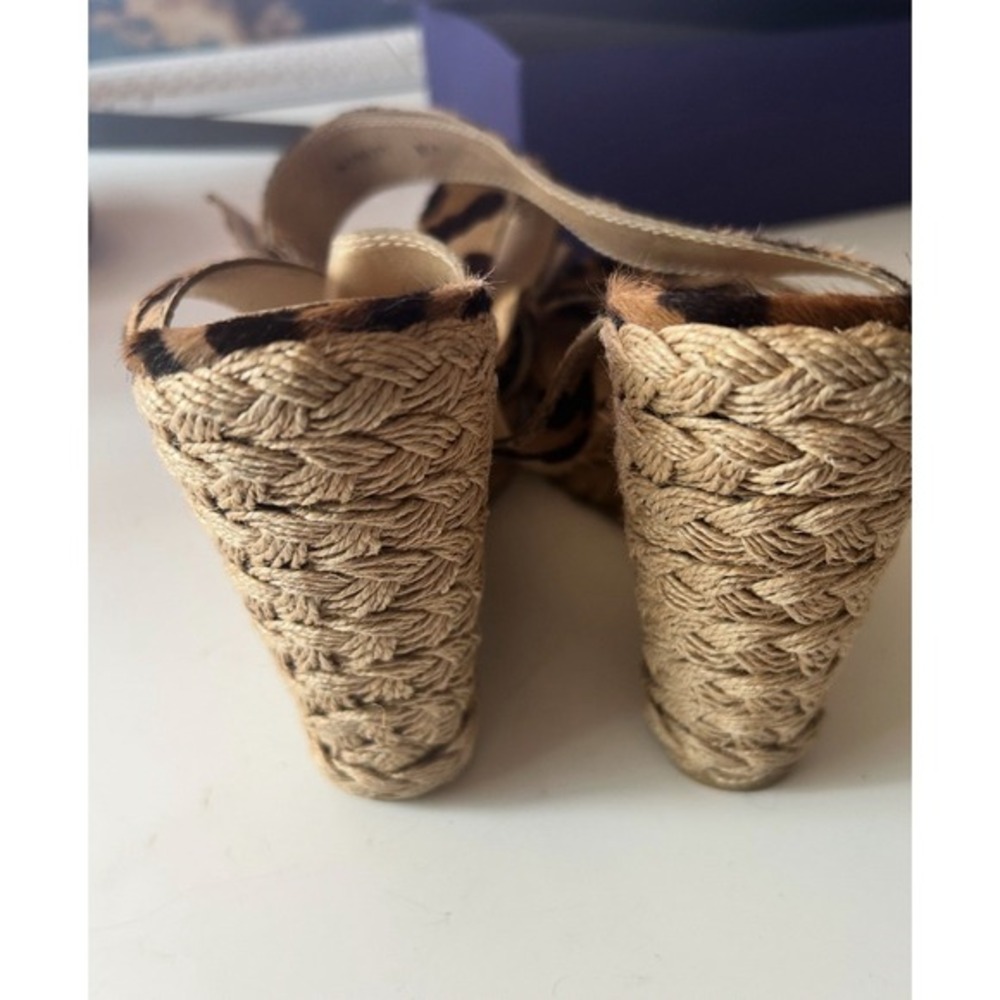 STUART WEITZMAN  wedge sandals  X-ray Cogleo  .RARE. ‎  US Size 8.5 - Picture 9 of 11